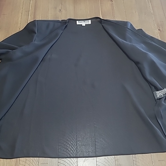 Sheer open front beaded embellished "jacket" - Picture 11 of 11